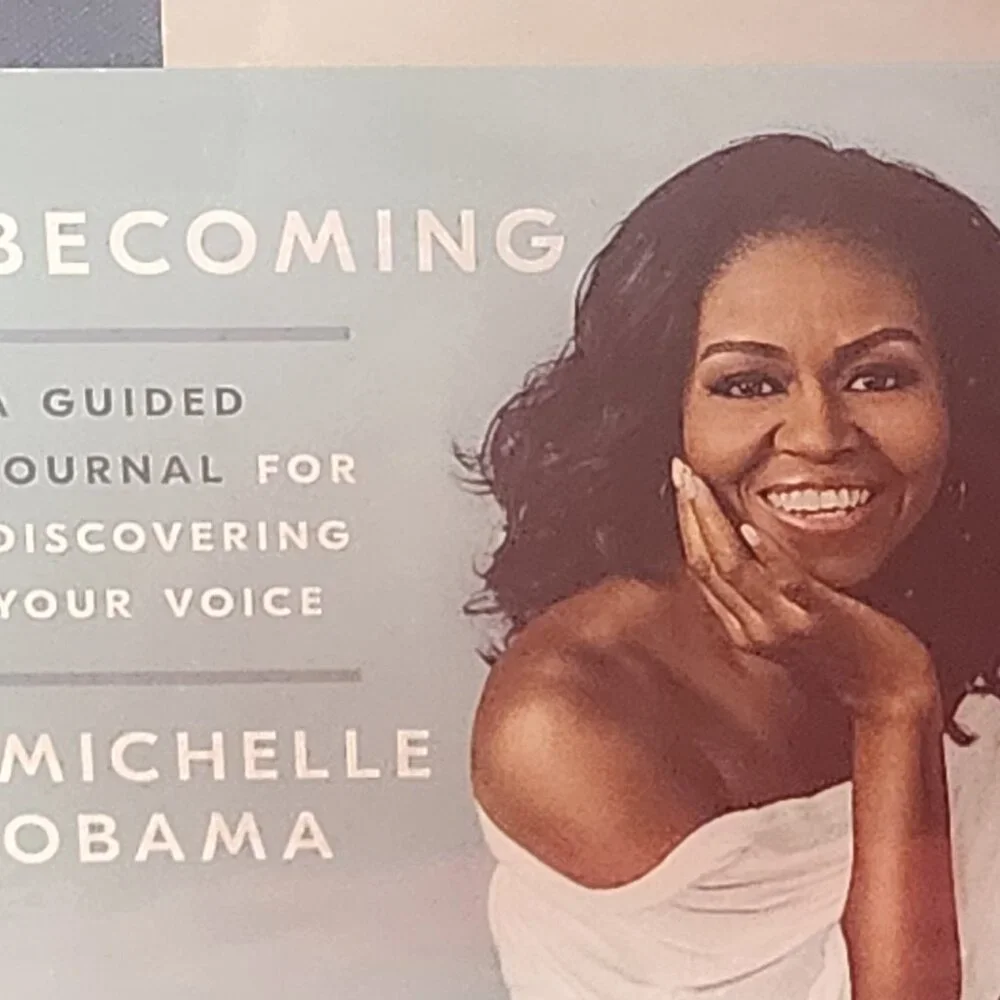 Becoming A Guided Journal for Discovering Your Voice by Michelle Obama